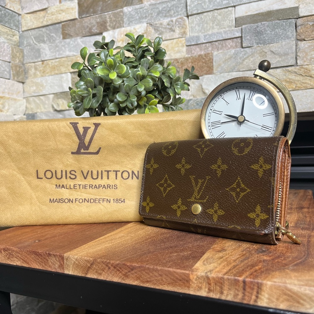 Louis Vuitton Brown Monogram Wallet